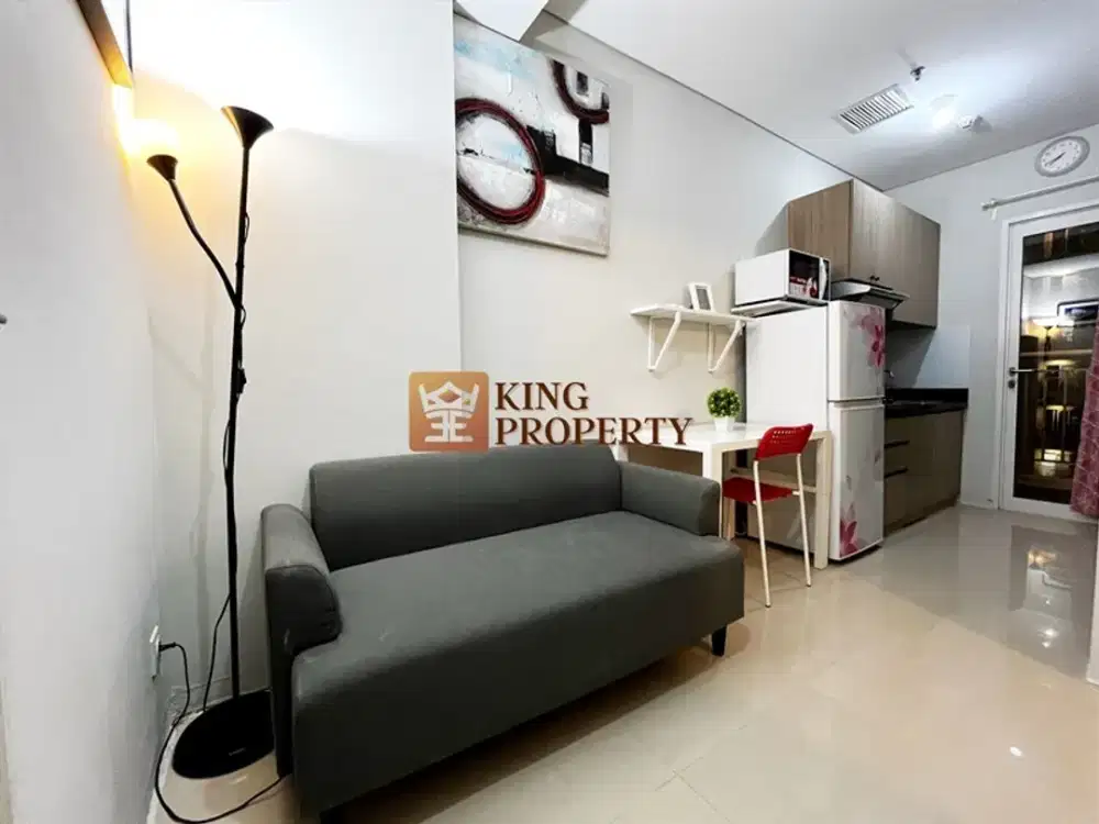 Sewa 1BR 30m Madison Park Furnished Lengkap View Kota, Dekat CP Mall