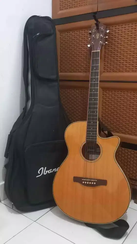 Gitar Ibanez AEG8E-NT Ori & Normal