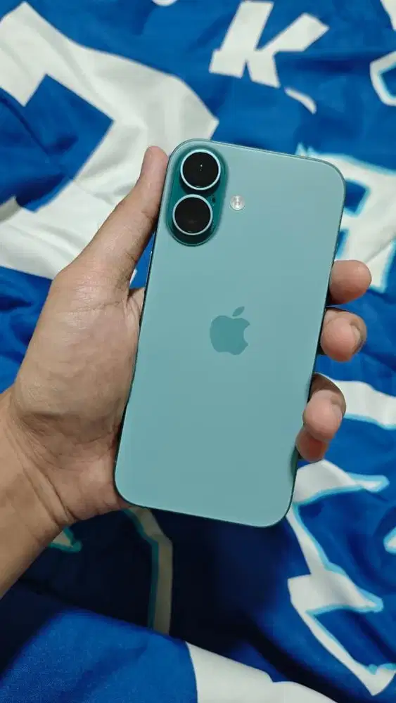 Dijual IPHONE 16 BASIC 256 GB TEAL MULUS GARANSI