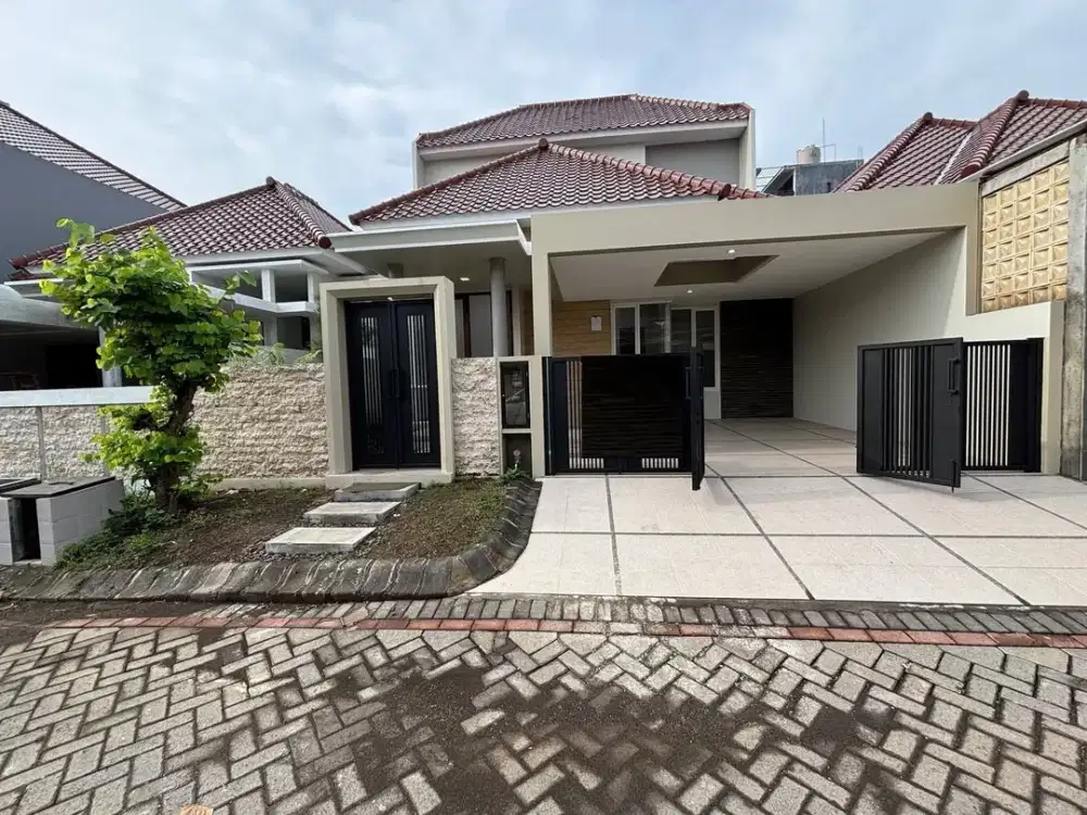 Dijual Rumah Baru Selangkah dari Exit Tol di Graha Kencana Malang