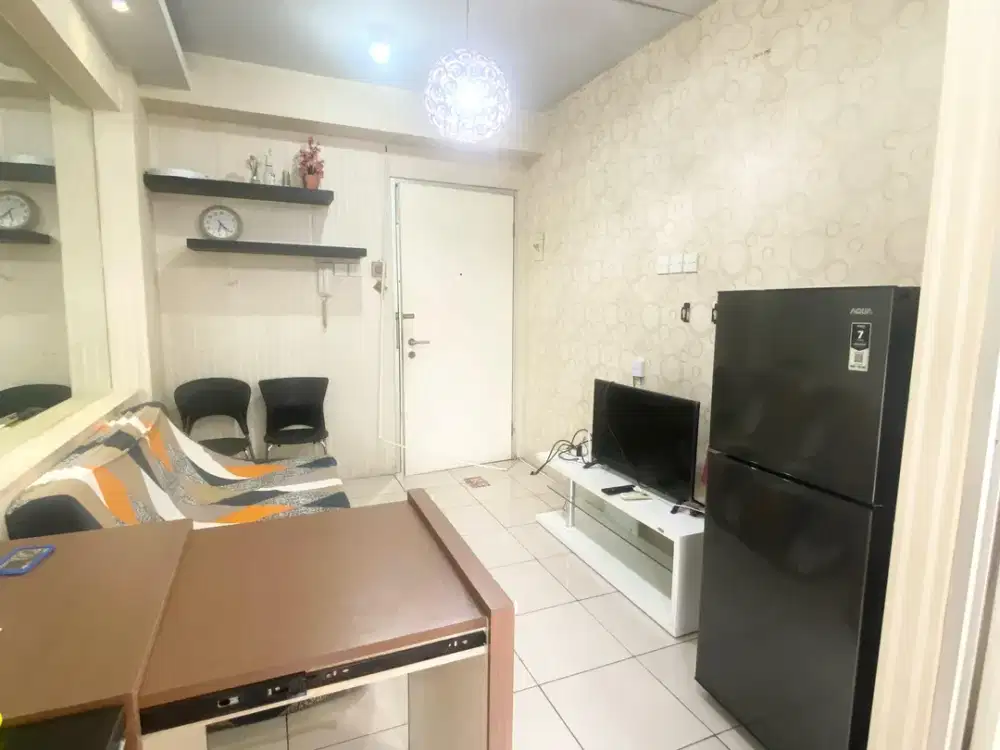 Apartemen Green Bay Pluit Unit 2 BR Renov jadi 1 BR Full Furnished