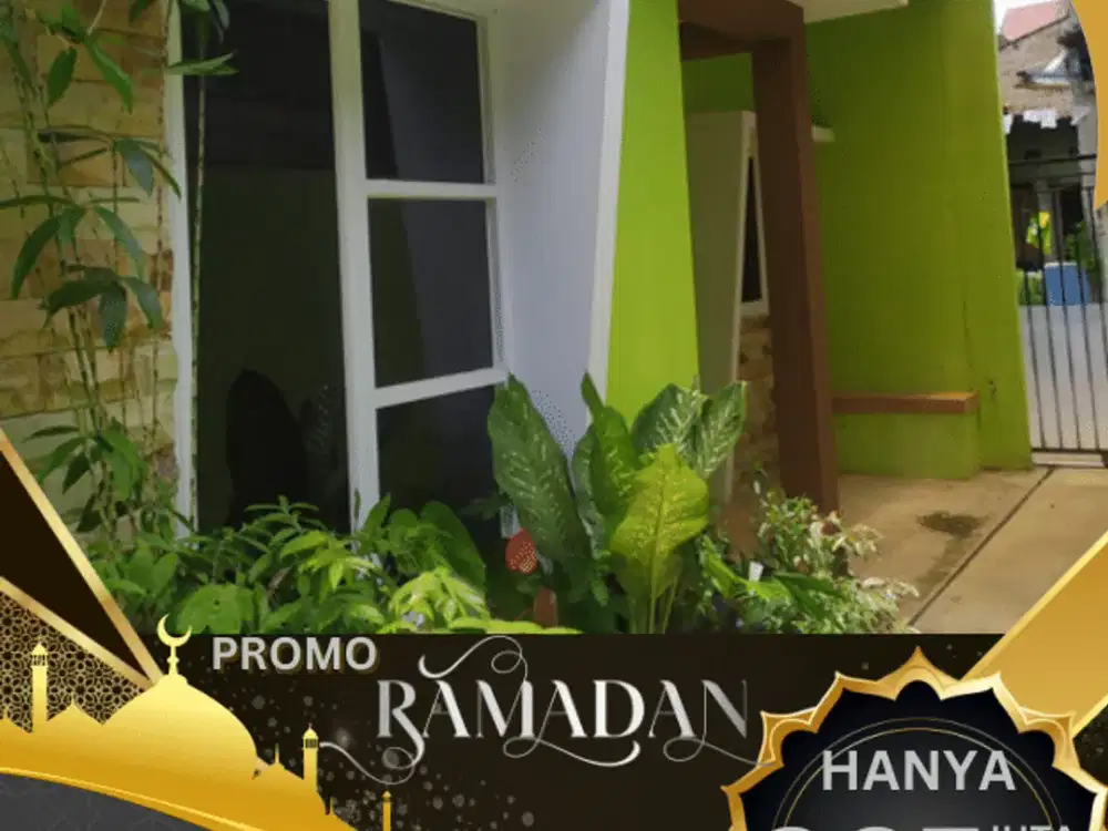 RUMA MINIMALIS 2 KAMAR SIAP HUNI DESAIN MEWAH HANYA 265 JUTAAN