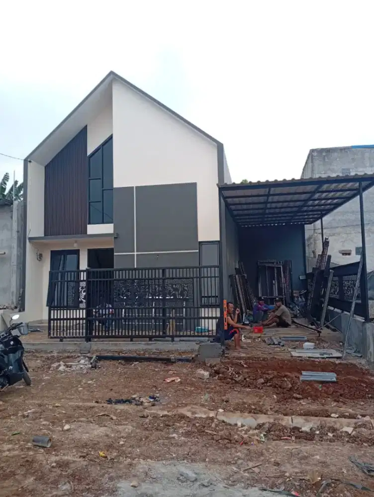 Rumah bebas banjir di depok