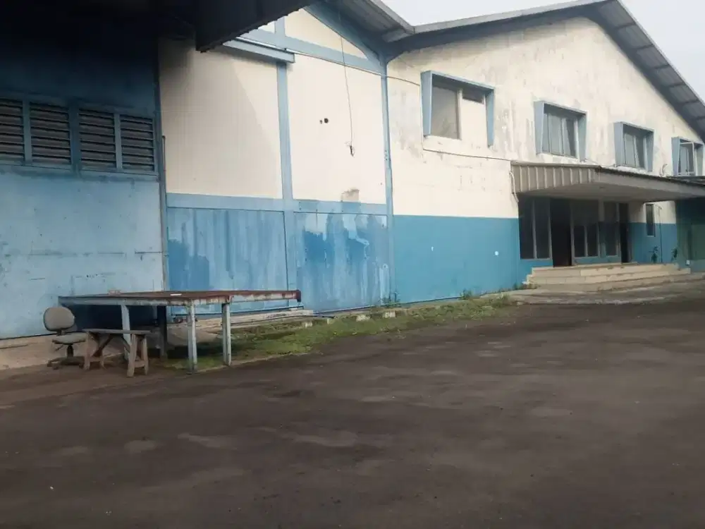 Dijual bangunan ex pabrik jatake tangerang