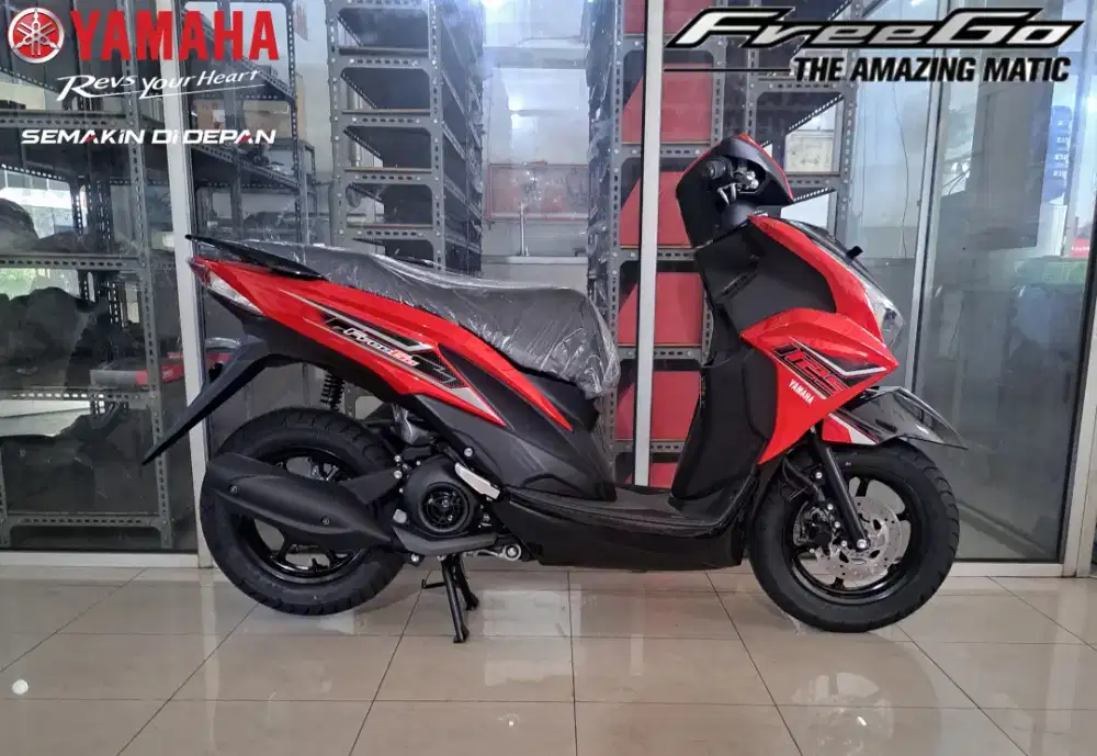 [ Motor Baru ] Freego 125cc bluecore merah 2025