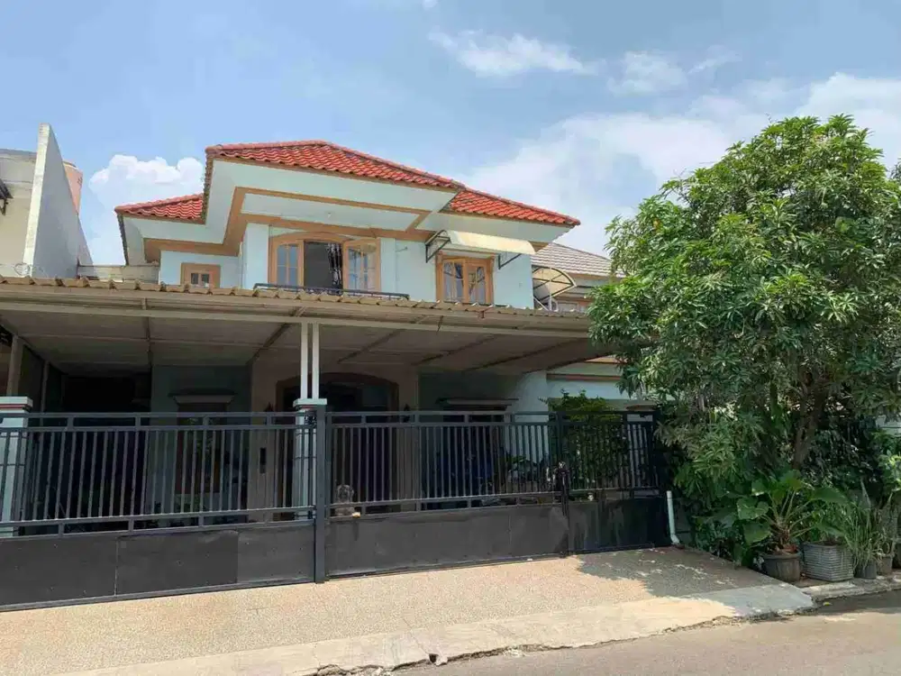 rumah luas di taman puspa harapan indah bekasi