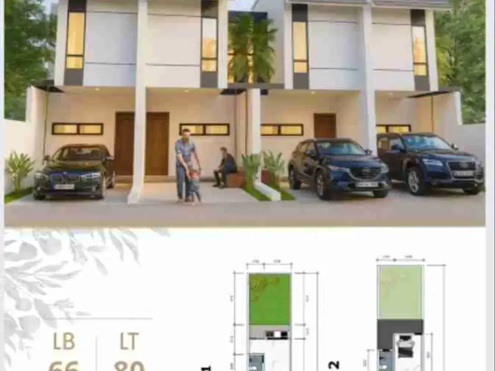 Tinggal 1 Unit ‼️ Rumah New Minimalis 2 Lantai Rungkut Harapan Surabaya