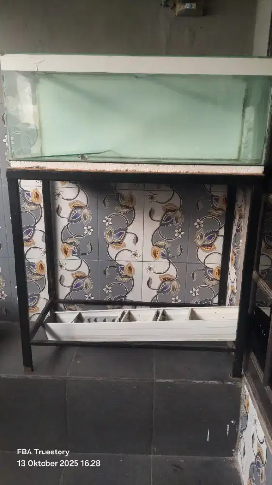 Aquarium Aquarium bekas Akuarium Aquarium Arwana Tank ikan