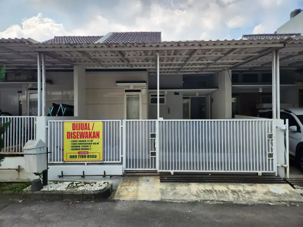 Rumah Adipura Cempaka Gedebage Dekat Summarecon Bandung Disewakan