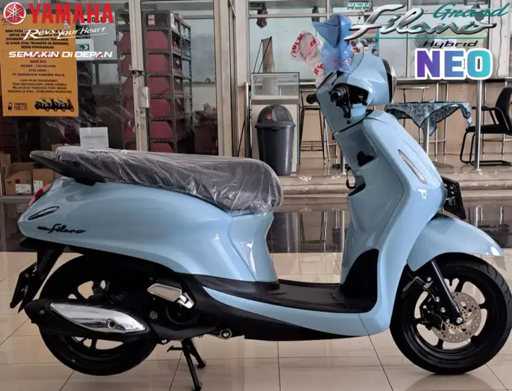 [ Motor Baru ] Grand filano neo hybrid conected biru langit 2025