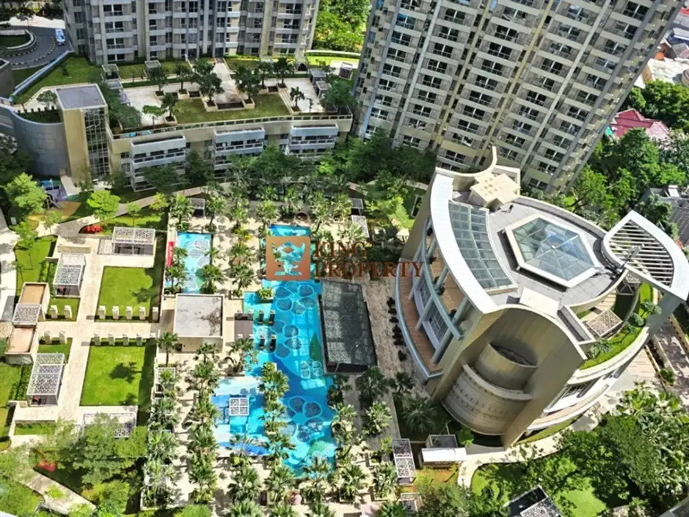 Jual Studio Taman Anggrek Residence Furnish Homey dengan City View