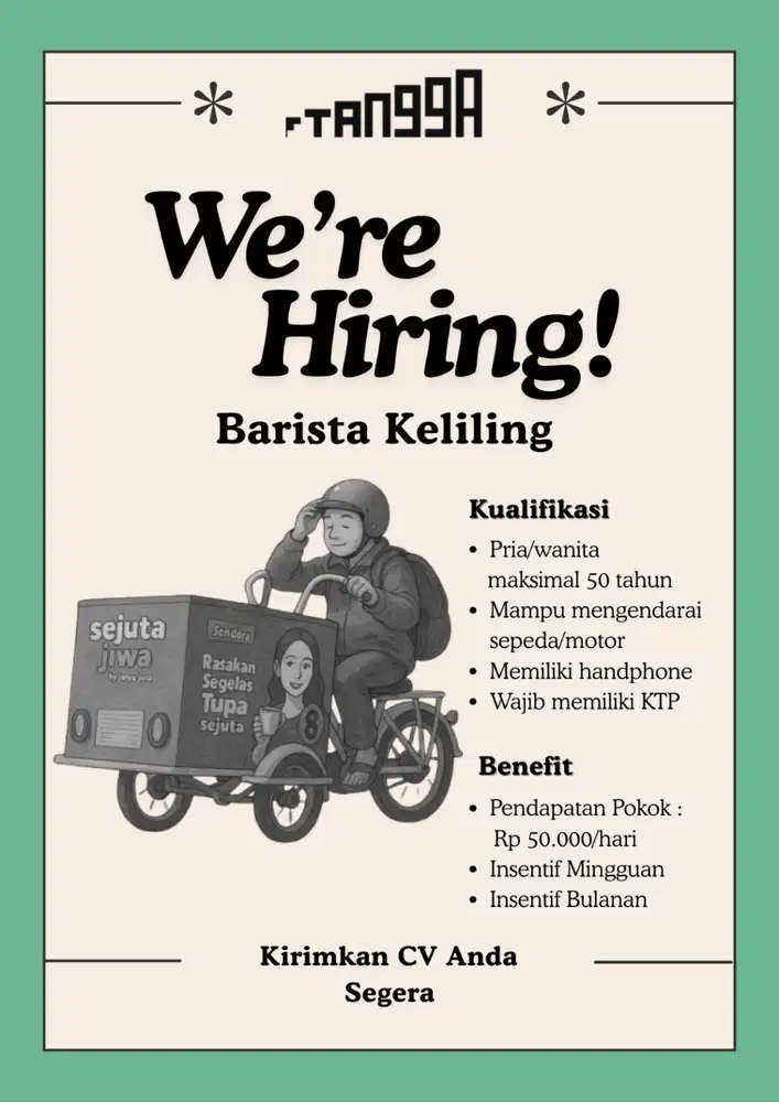 RIDER KOPI KELILING SEJUTA JIWA