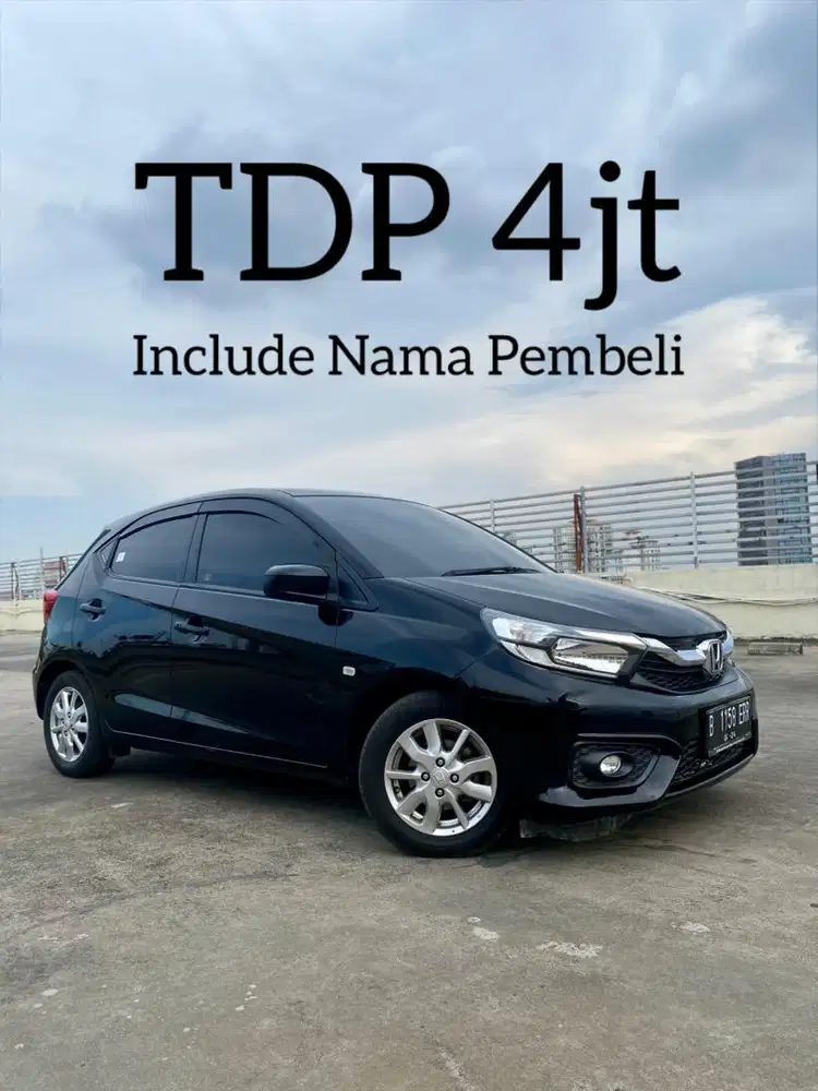 TDP 4jt include nama buyer : BRIO E CVT 2019