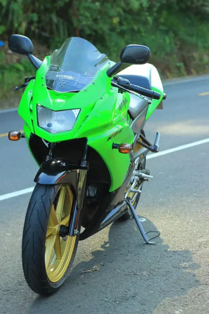 FOR Sale NINJA RR thn 2012 Hijau Restorasi Pajak On Siap Touring