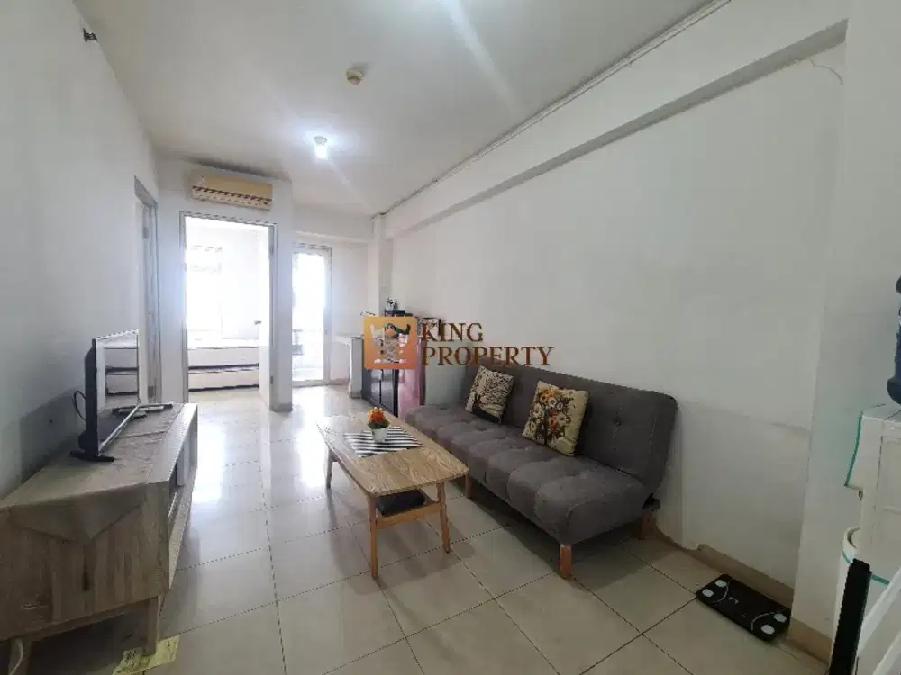 Di Sewakan Tower Depan Dekat Lobby 2BR Furnished 43m2 Green Bay Pluit