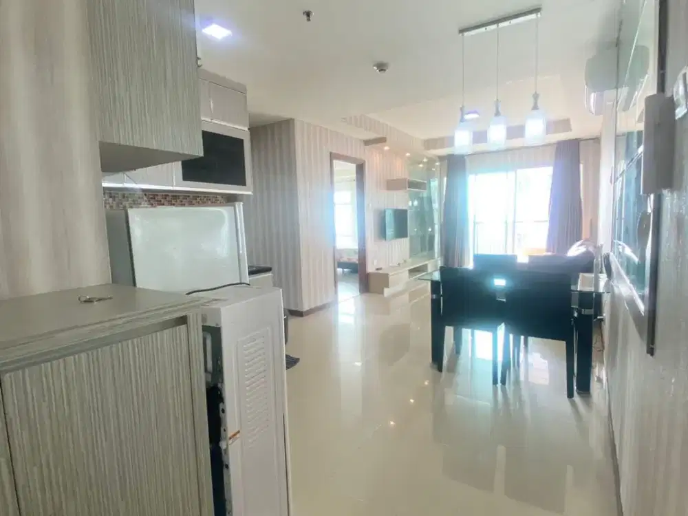 For Rent Condominium Green Bay Pluit Tipe 2 Bedroom Full Furnished View ke Laut