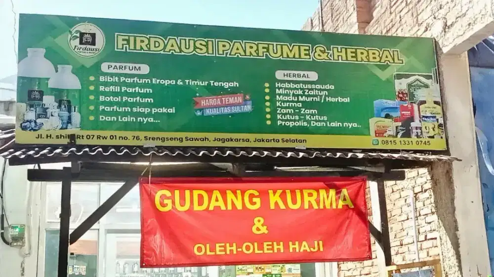 Jual Perlengkapan Usaha Parfume, Herbal & Oleh2 Haji