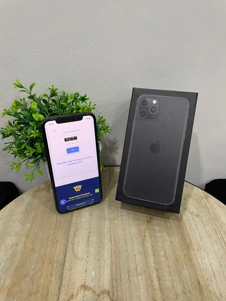 IPhone 11 Pro 256GB Midnight Gray mulus Fullset BH100% 3Utool 98 Cukai