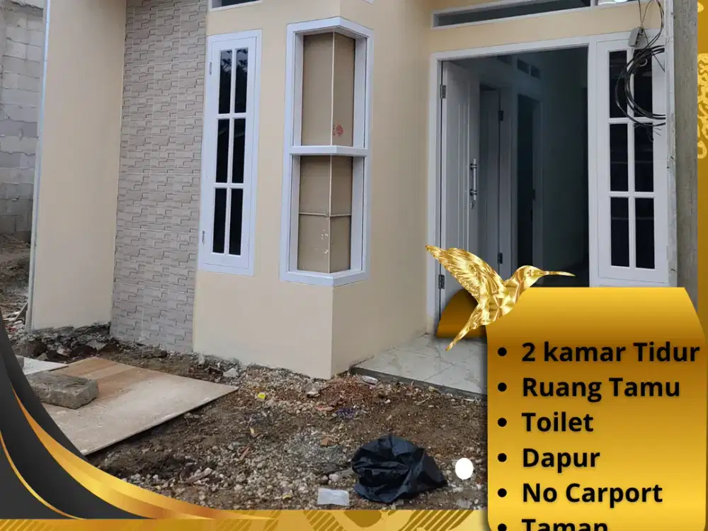 SPESIAL HUNIAN MODERN 2 KAMAR SHM MULAI DARI 195 JUTAAN