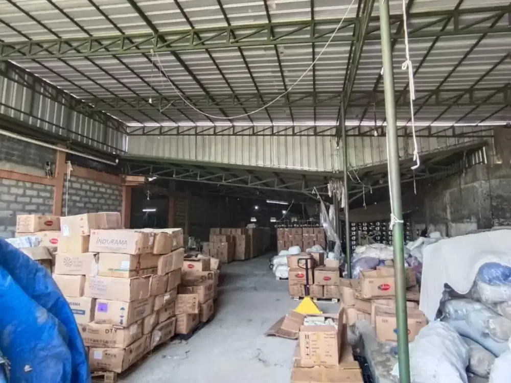 Gudang dan Pabrik Rajut Masih Aktif Strategis Murah di Nanjung Bandung