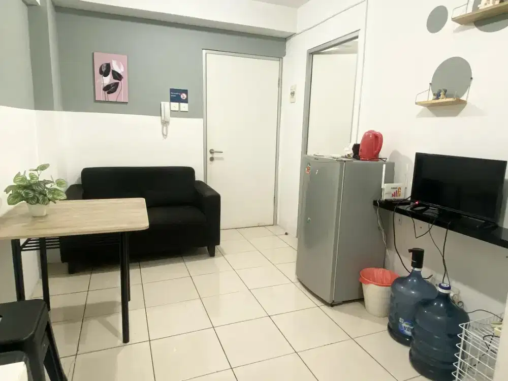 Rent Apartemen Green Bay Pluit Unit 2 BR Furnished View Kolam ada AC