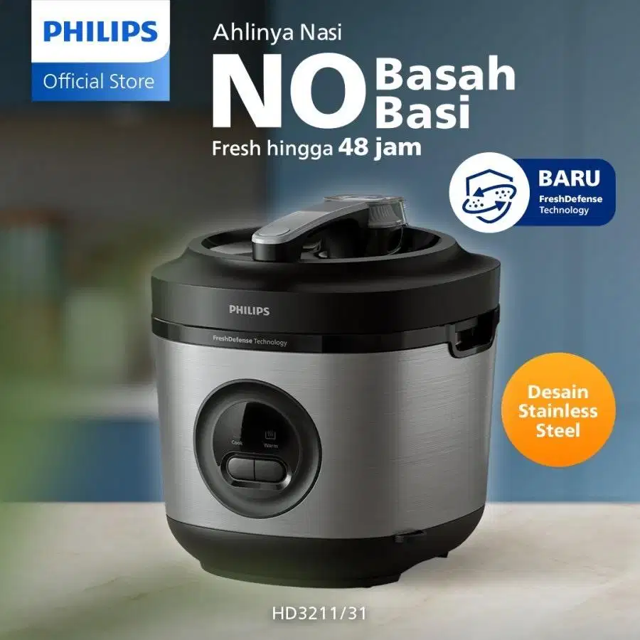 dijual magiccom rice cooker philip seperti baru
