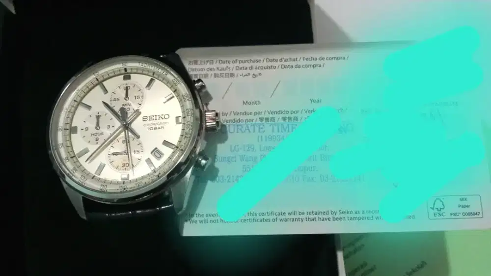 Jam tangan Pria Seiko SSB383