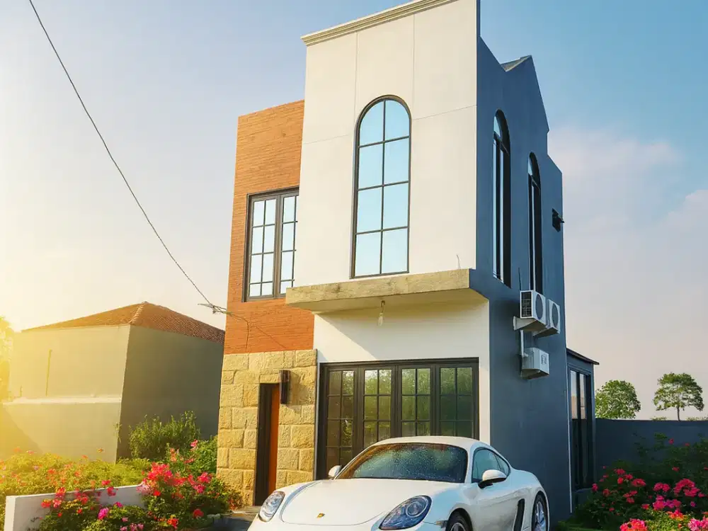 Hunian 2 Lantai Modern Klasik Malang – Cluster One Gate Privat & Strategis