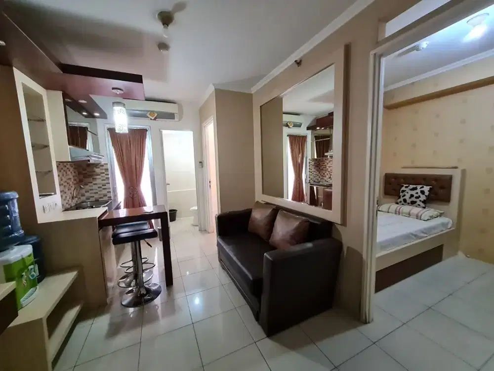 DISEWAKAN Apartemen Kalibata, LOTUS 2 Kamar Lt 10 Full Furnished