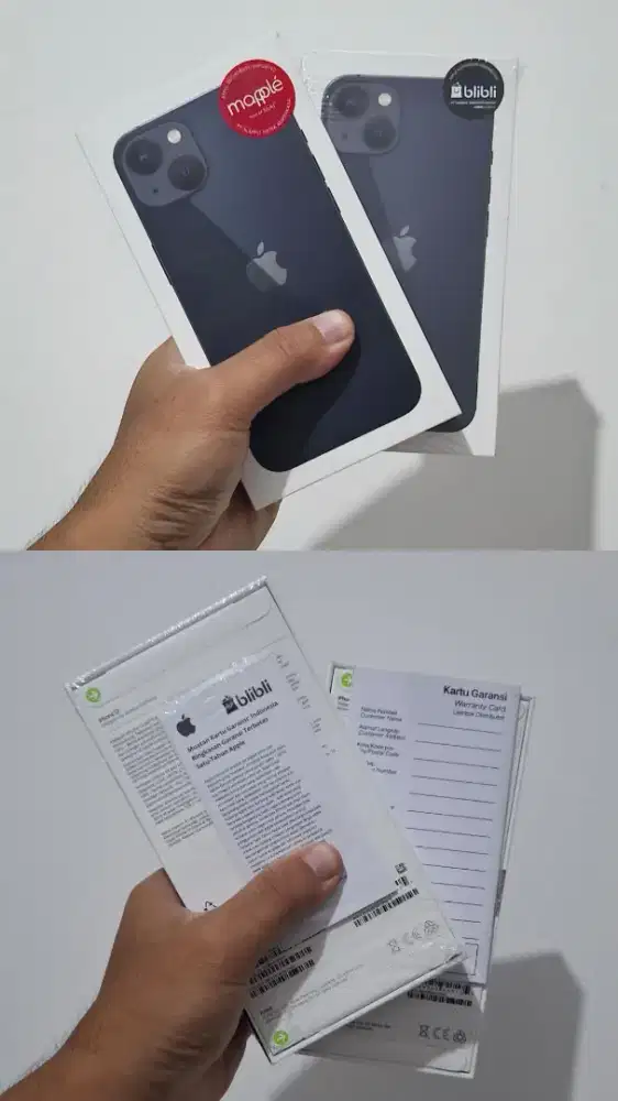 New iPhone 13 128gb Garansi Resmi Paling murah