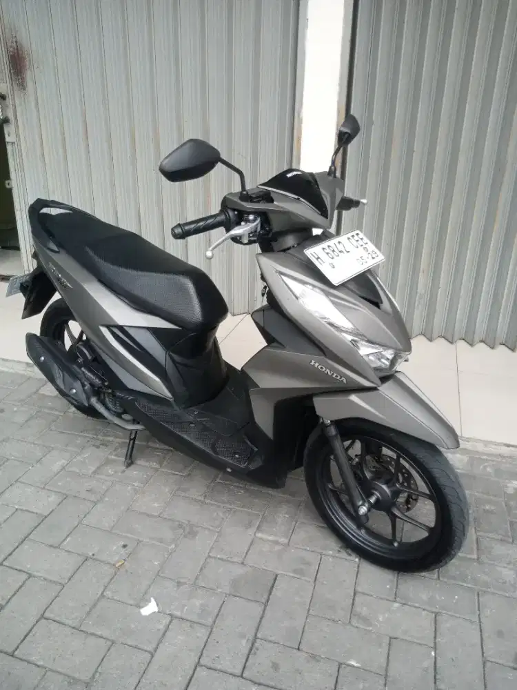 Honda Beat deluxe 2024 coklat