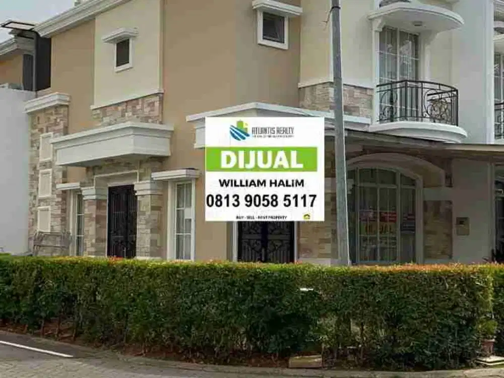 Jual Rumah 2Lt di Hook Green lake city Cluster Europa