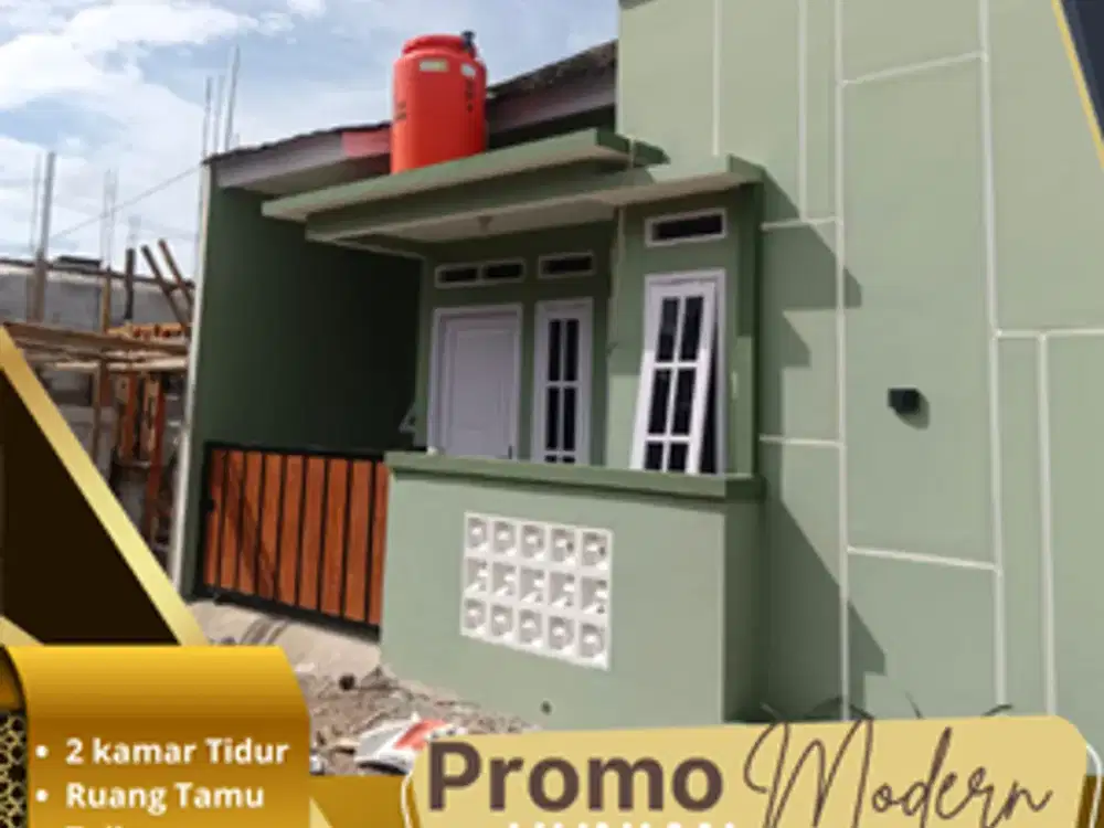 RUMAH MURAH 2 KAMAR SIAP HUNI MULAI DARI 185 JUTAAN