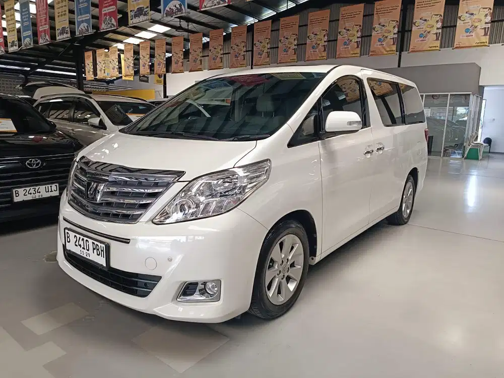 (Pajak Panjang 1thn) Toyota Alphard G ATPM AT 2013