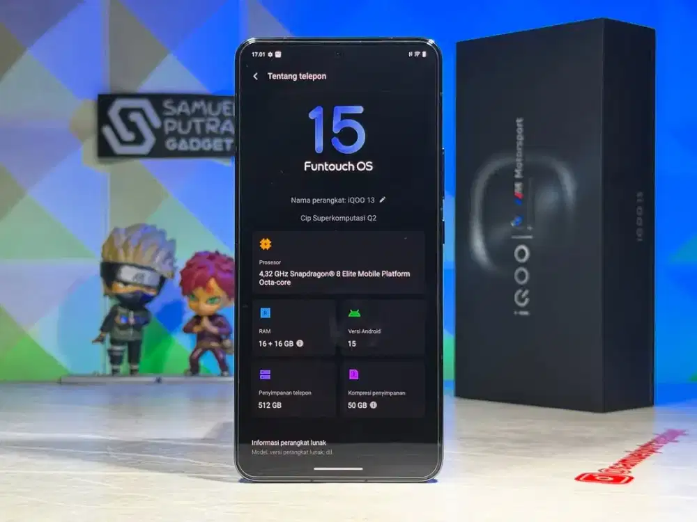 Iqoo 13 phonsel gamming pro ram16/512GB