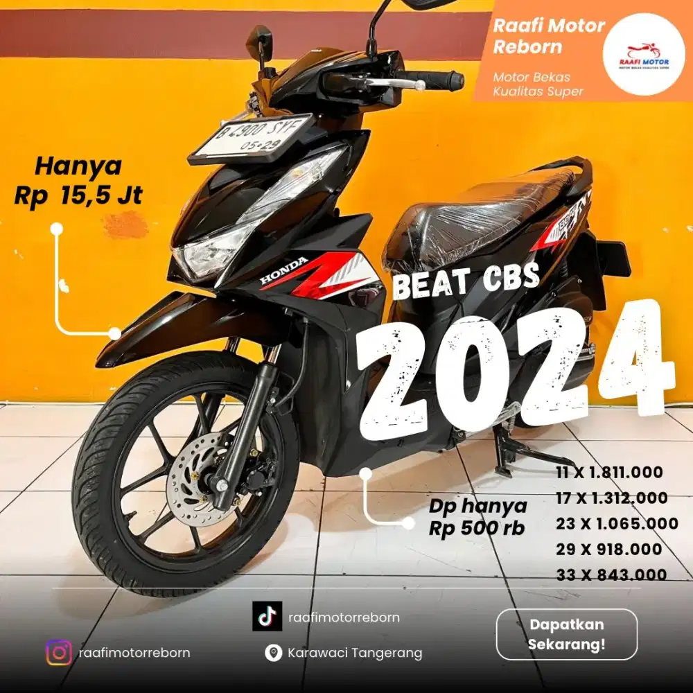 NEW BEAT CBS 2024 MOKAS BERKUALITAS SUPER & BERGARANSI CASH/KREDIT