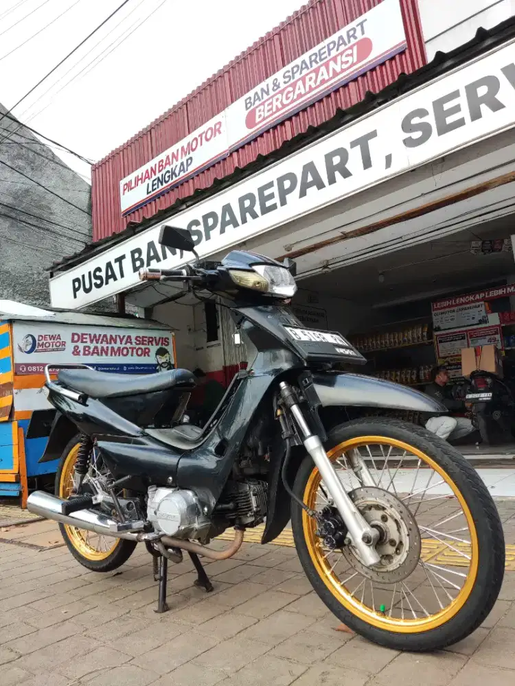Supra X 100 Karbu 2003 / 2004 Pajak Panjang Surat Lengkap ABBA