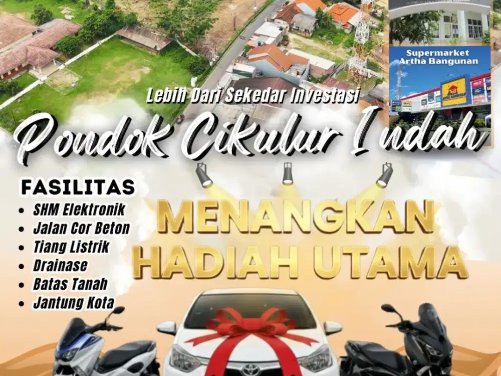 TANAH KAVLING RUKO DAN HUNIAN DI PUSAT KOTA SERANG