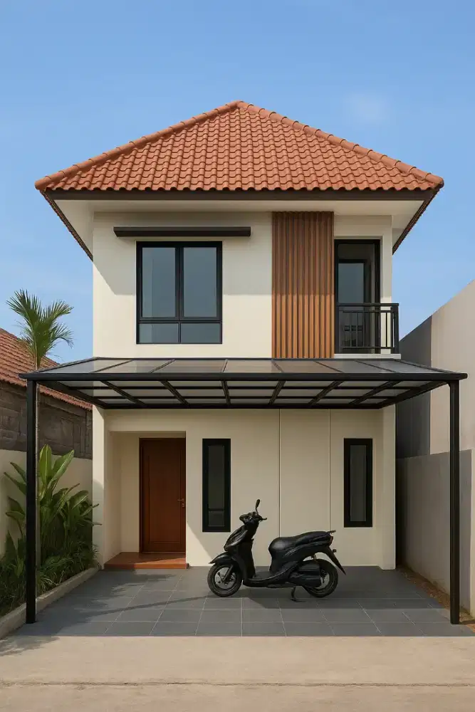 Rumah siap bangun murah 2 lantai utara Jogja bay Maguwoharjo