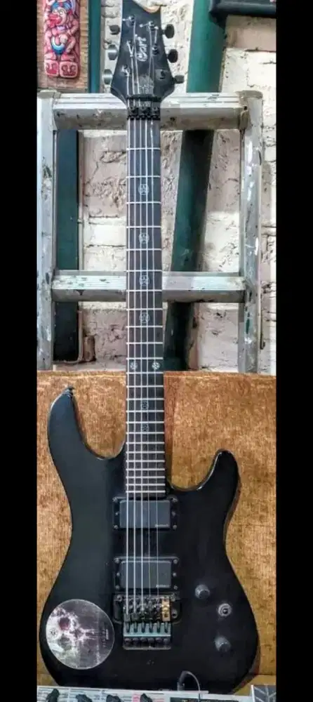 Gitar Listrik Cort Evl K-4 Bekas