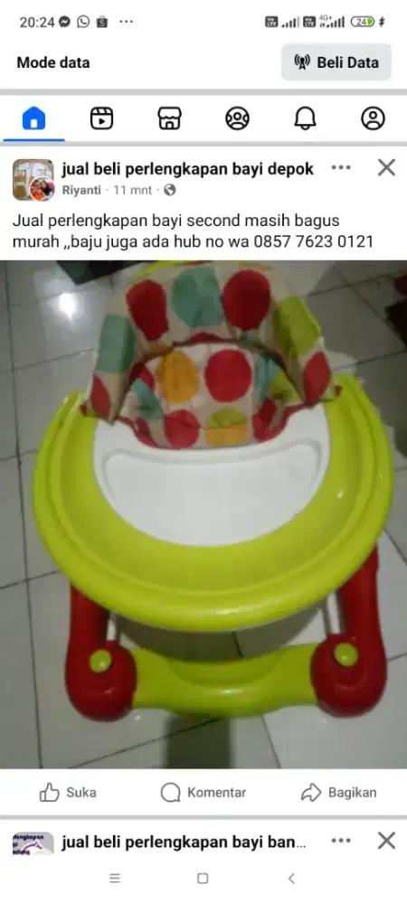 Perlengkapan bayi murah