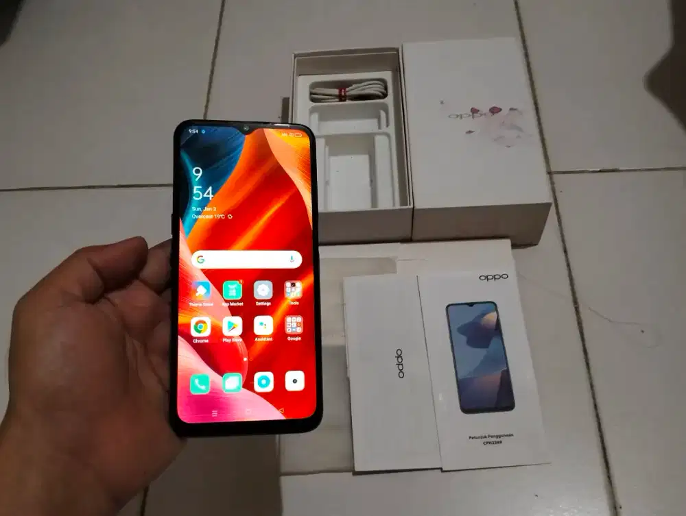 BUTUH UANG OPPO A16 RAM 6GB / 128GB 4G LTE Duos 6,52in Finger 5000Mah