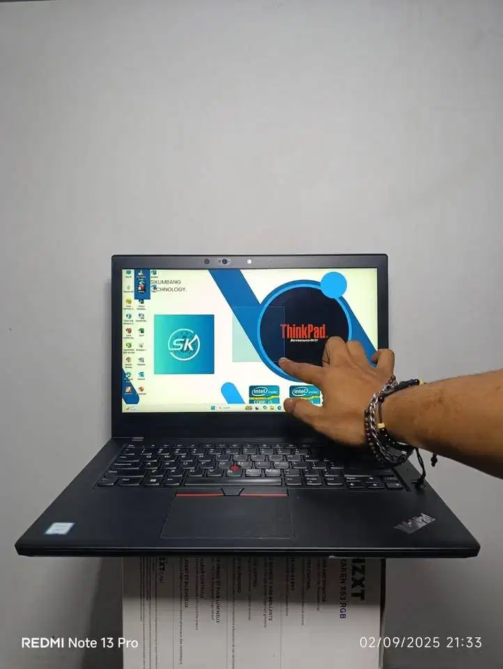 Lenovo T480 Touchscreen | i5 Gen 8 | 8/256GB | Siap Pakai