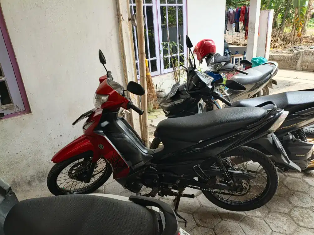 Yamaha Vega RR 2013 MERAH HITAM SS LENGKAP