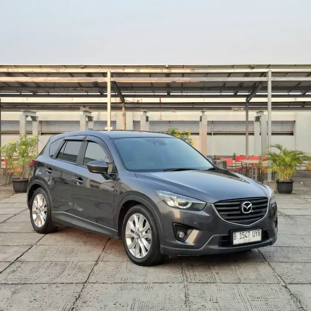 Mazda CX5 GT 2.5 AT  tahun 2014. Abu abu. Low km. Perfect cond