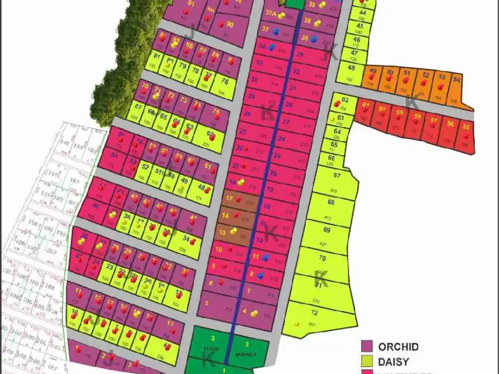 jual tanah kavling murah eksklusif akses mudah legalitas SHM view pegunungan dan persawahan