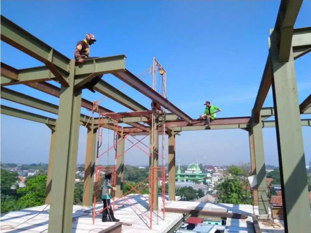 Dicari tukang las besi baja wf