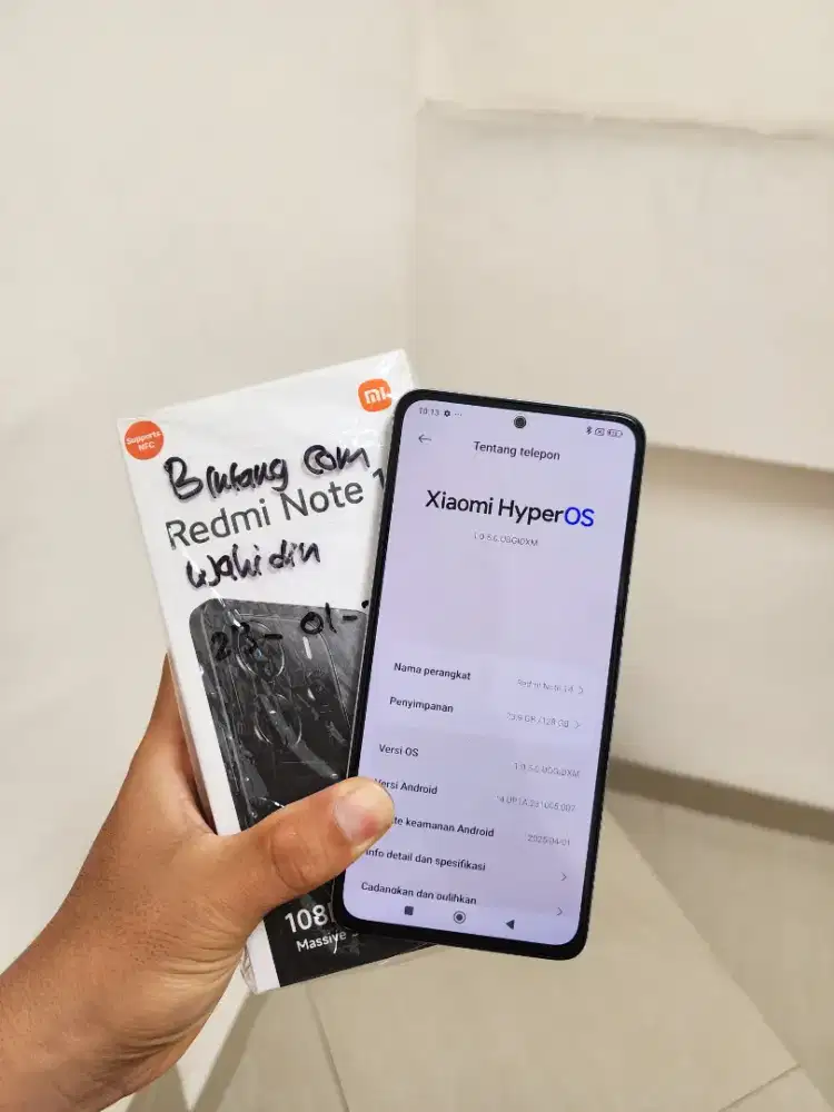 Xiaomi Redmi Note 14 Ram 8GB/Rom 128GB Mist Purple