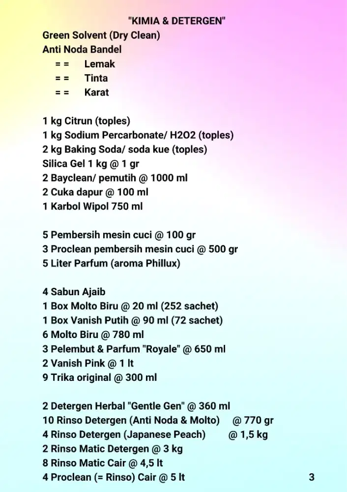 Jual Cepat & Murah paket usaha Laundry.. dalam minggu ini!!