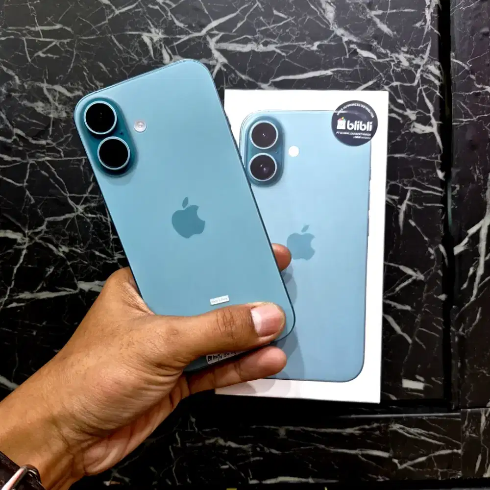 iPhone 16 128gb iBox Teal garansi sept 2026